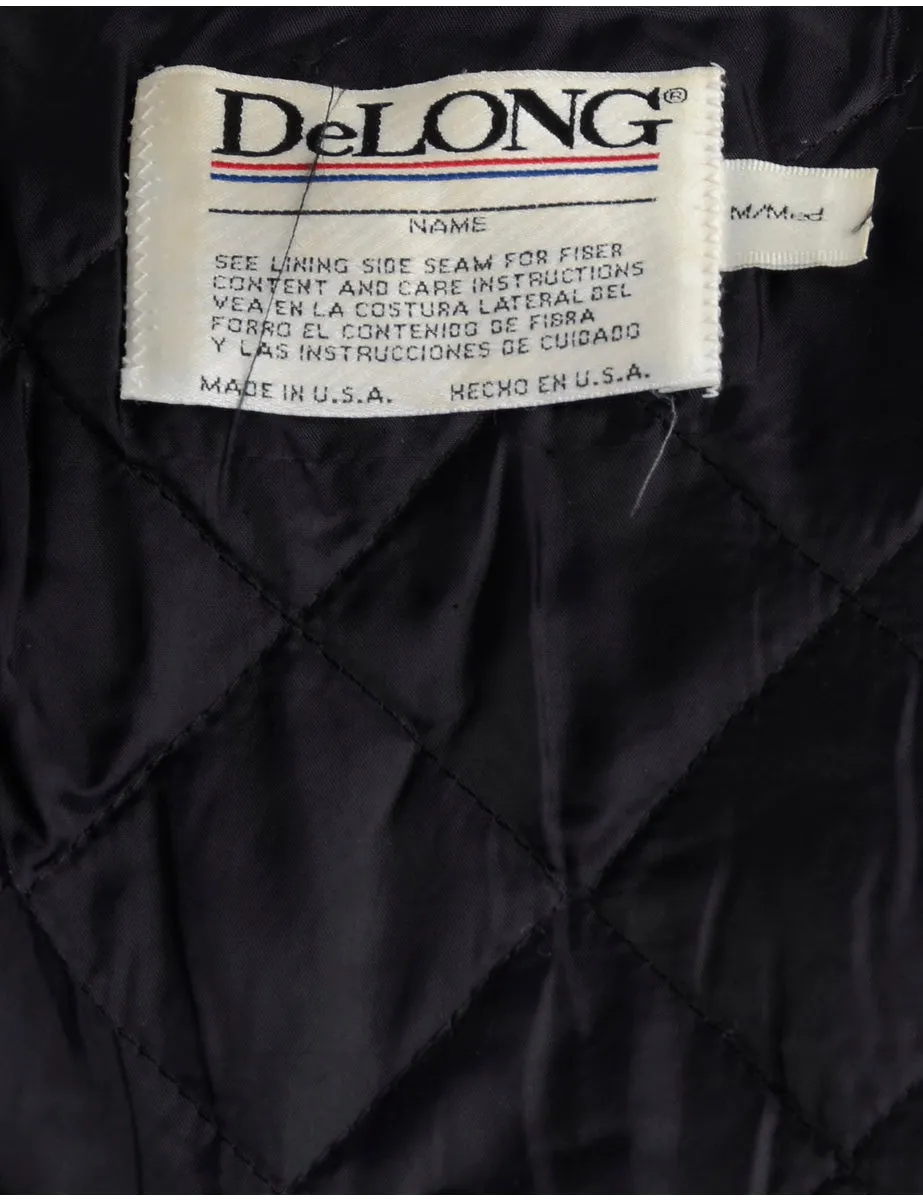 2000s Popper Front Team Jacket - M