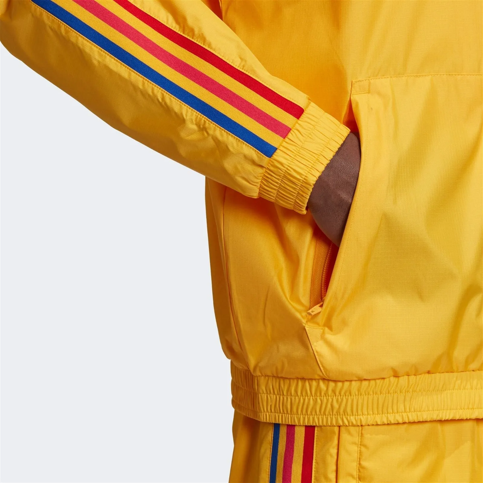 adidas Originals 3D Trefoil 3-Stripes Track Jacket - Yellow