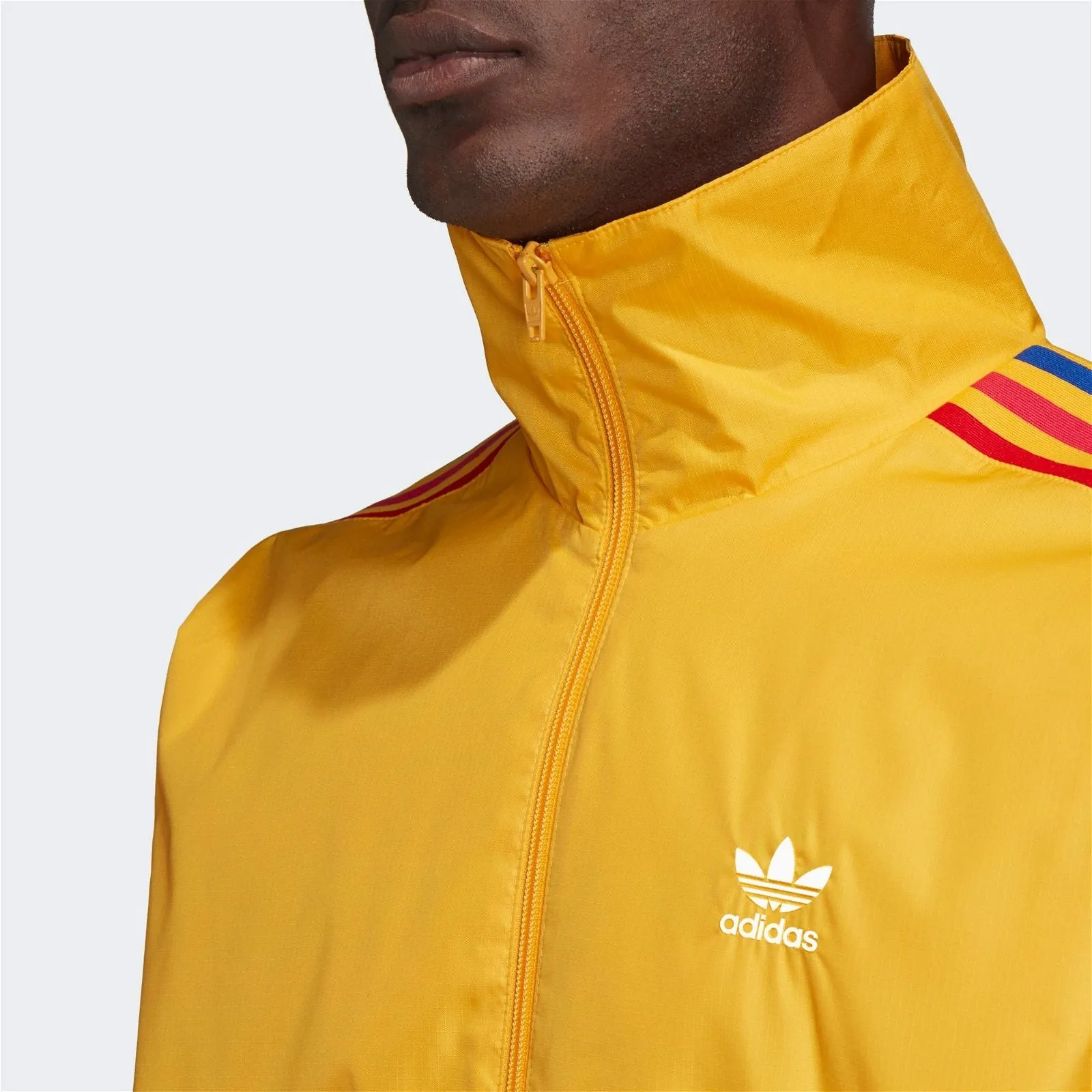 adidas Originals 3D Trefoil 3-Stripes Track Jacket - Yellow