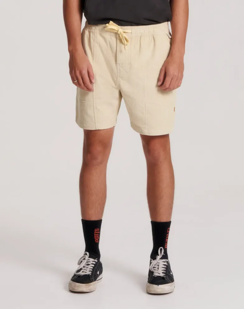 All Day Cord Short Ecru