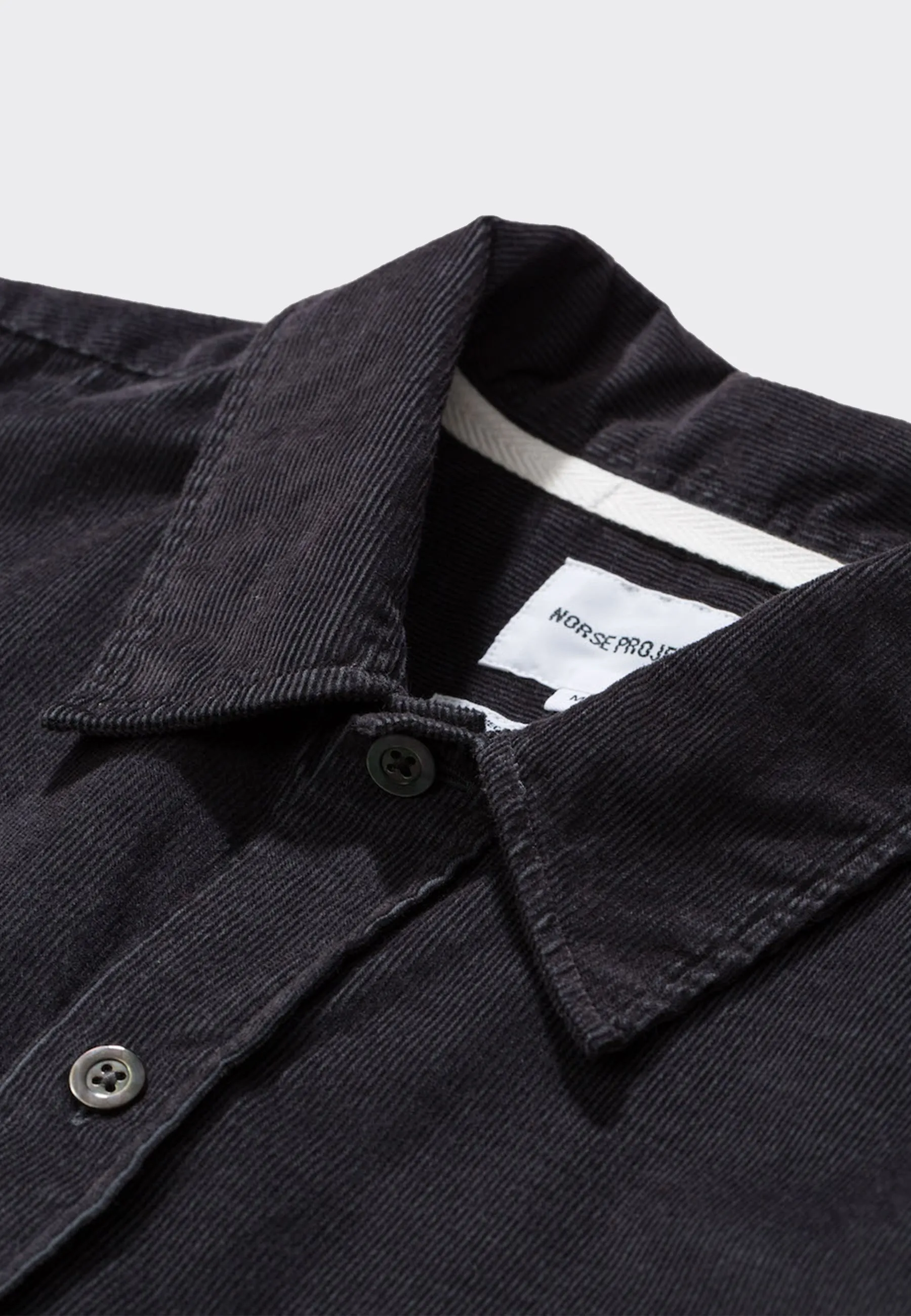 Arnold Corduroy Shirt - slate grey