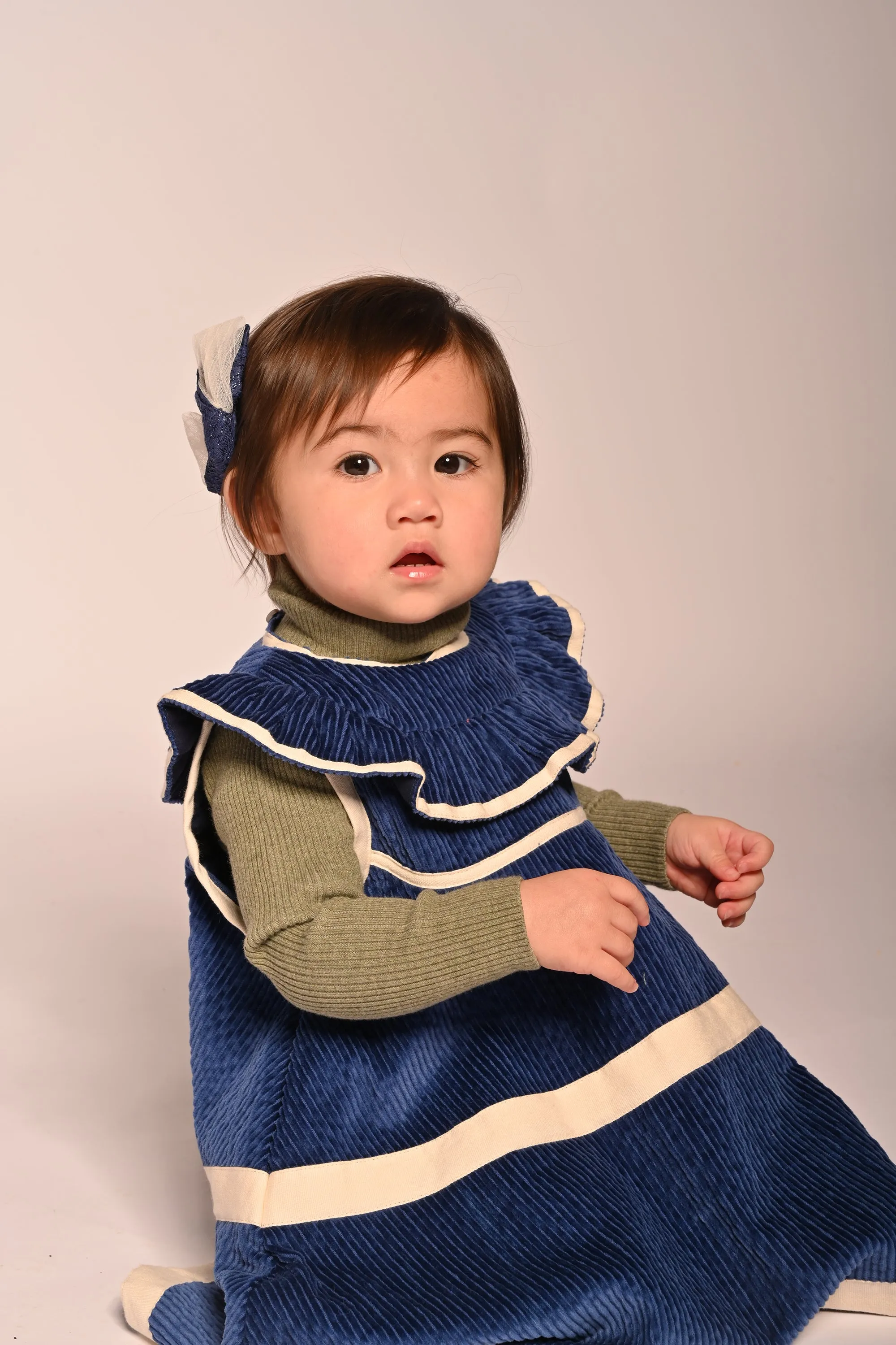 BABY HAZEL TIERED FLARE FROCK