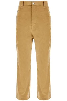 baggy corduroy pants with rib