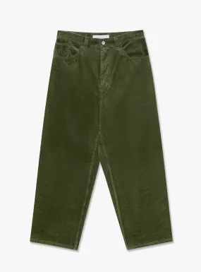 Big Boy Corduroy Pants Uniform Green