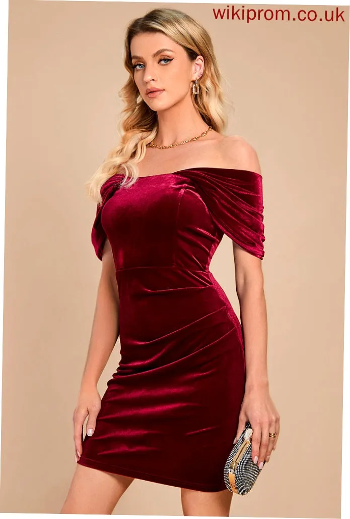 Bodycon Dresses Off Sleeveless America Club Dresses Mini the Velvet Shoulder Elegant