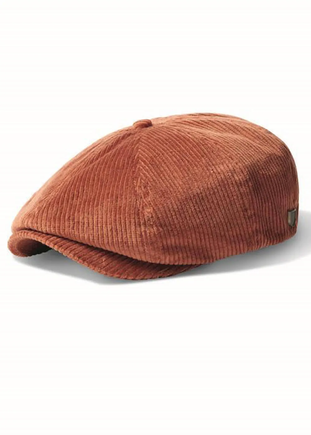 Brixton Hooligan Baggy Snap Cap Cap Corduroy Brown