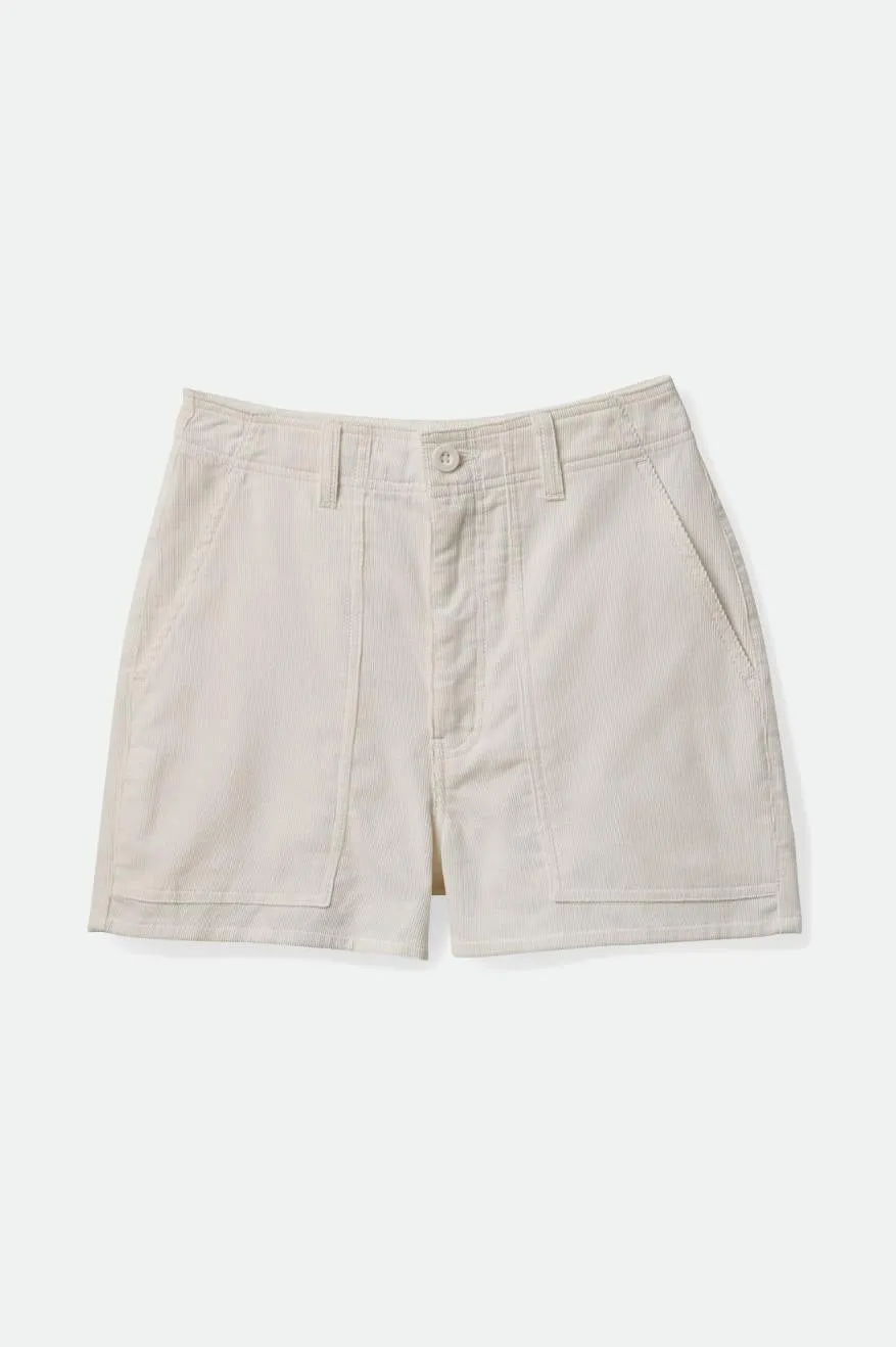 Brixton Vancouver Short - White Cord