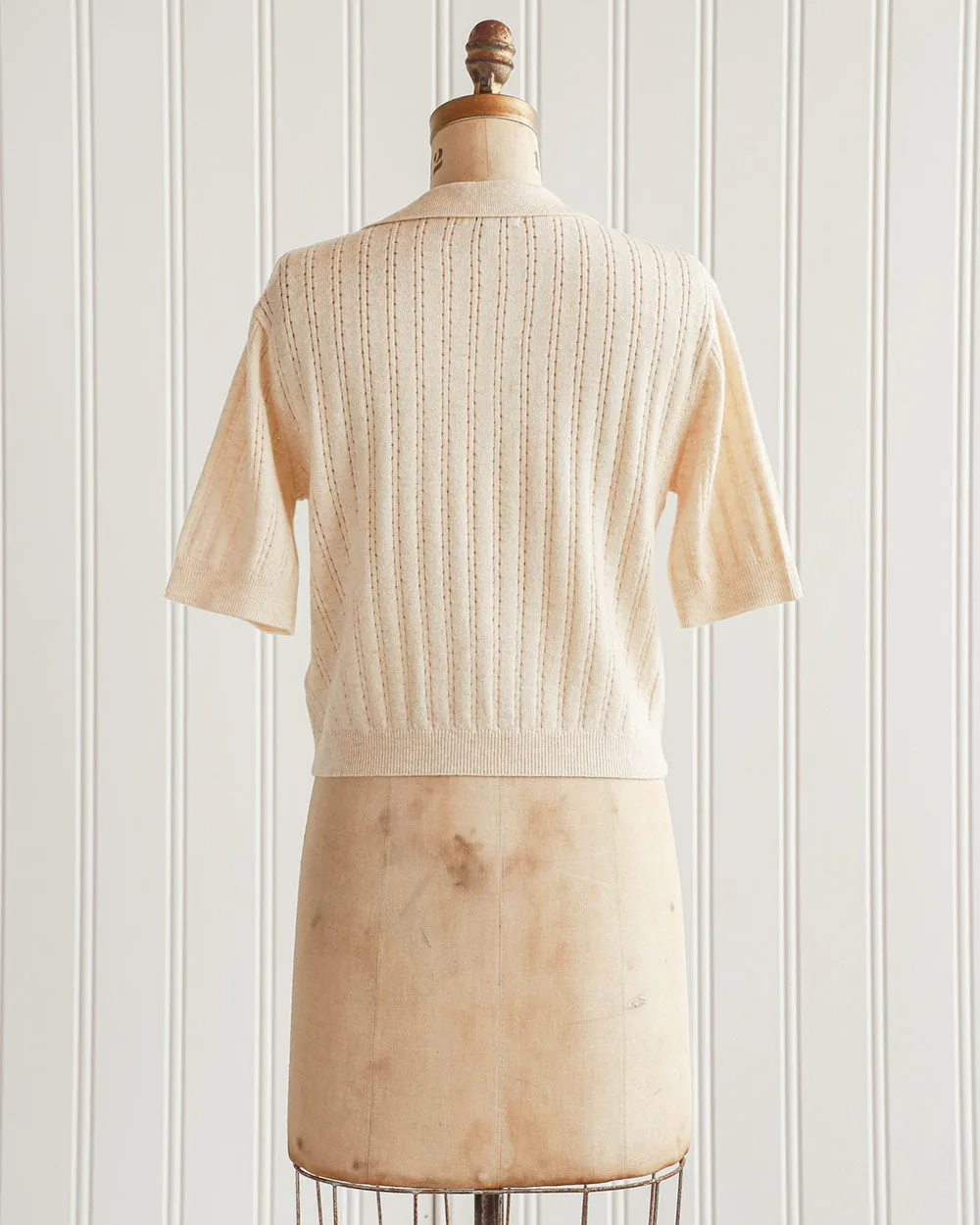 Brodeur Pointelle Knit Top