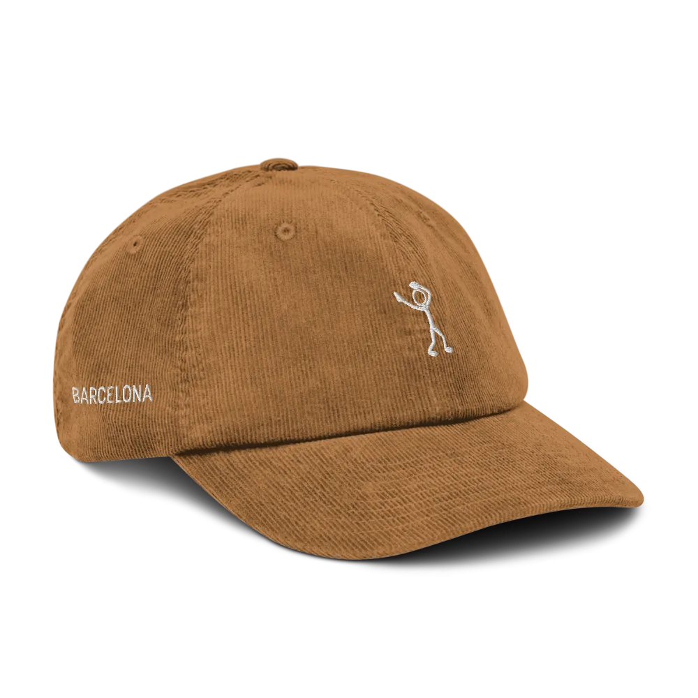 Brown Corduroy Hat