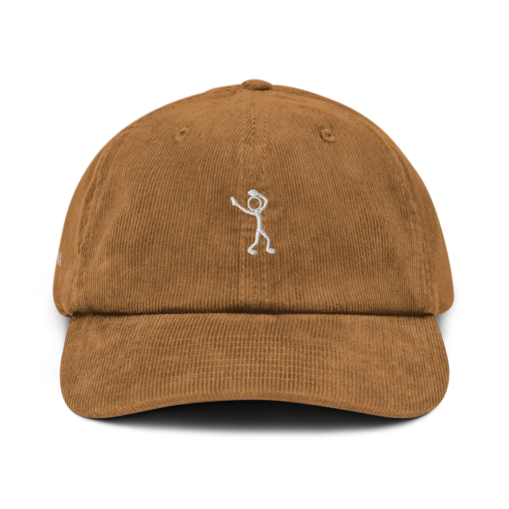 Brown Corduroy Hat