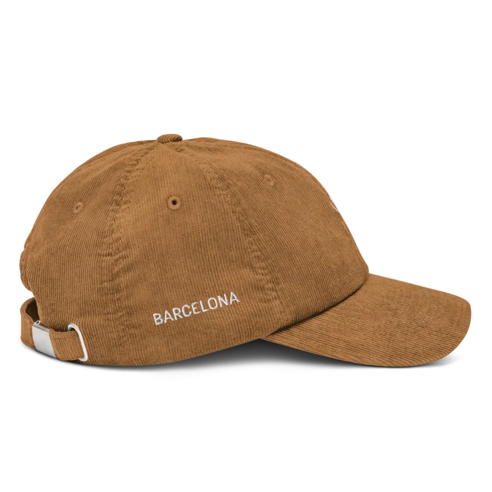 Brown Corduroy Hat