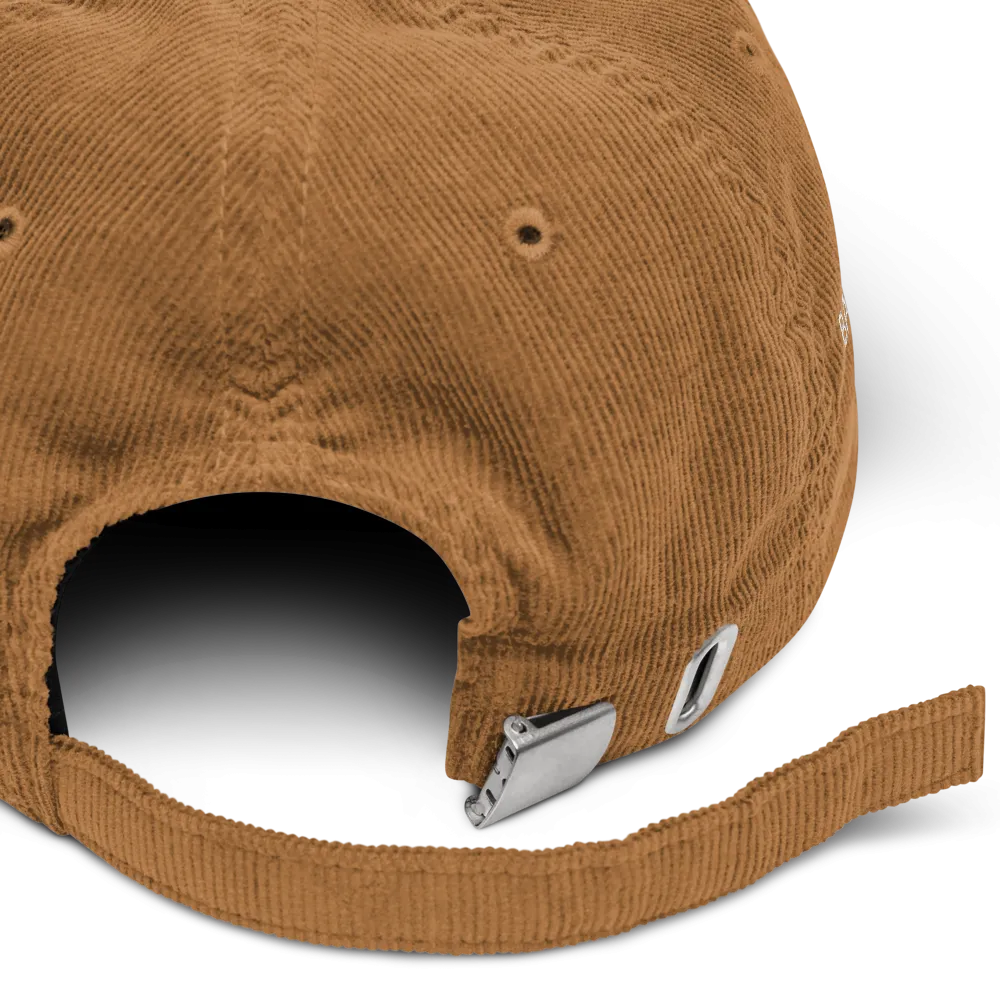 Brown Corduroy Hat