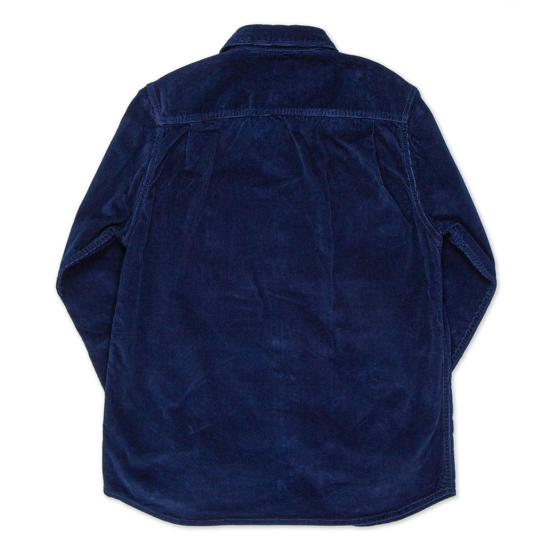 BWS-04 SCOUT OVERSHIRT 10 oz. indigo corduroy