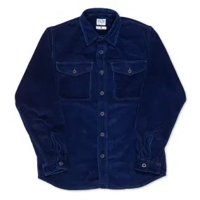 BWS-04 SCOUT OVERSHIRT 10 oz. indigo corduroy