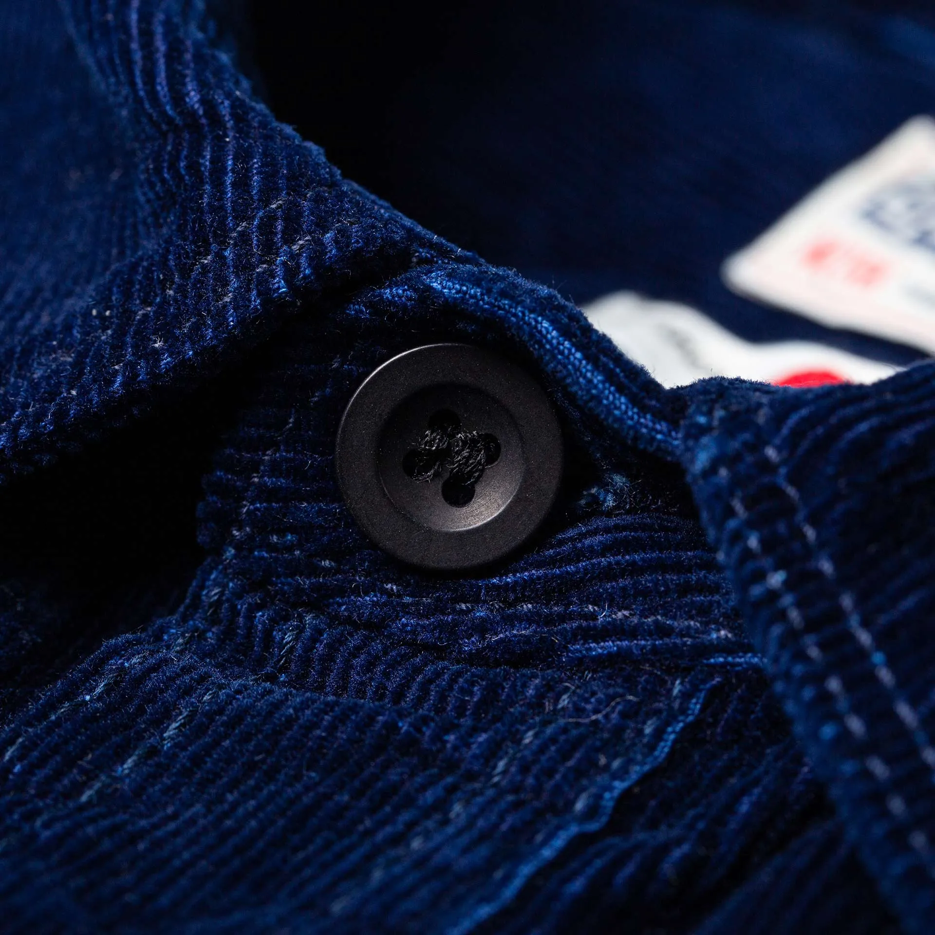 BWS-04 SCOUT OVERSHIRT 10 oz. indigo corduroy