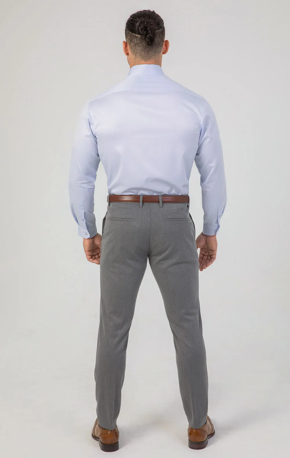 Contour Fit Pants : Gray