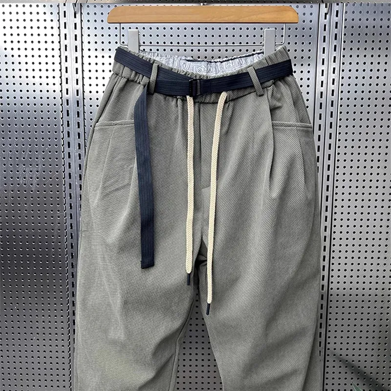 Corduroy Casual Harem Loose Carrot Pants