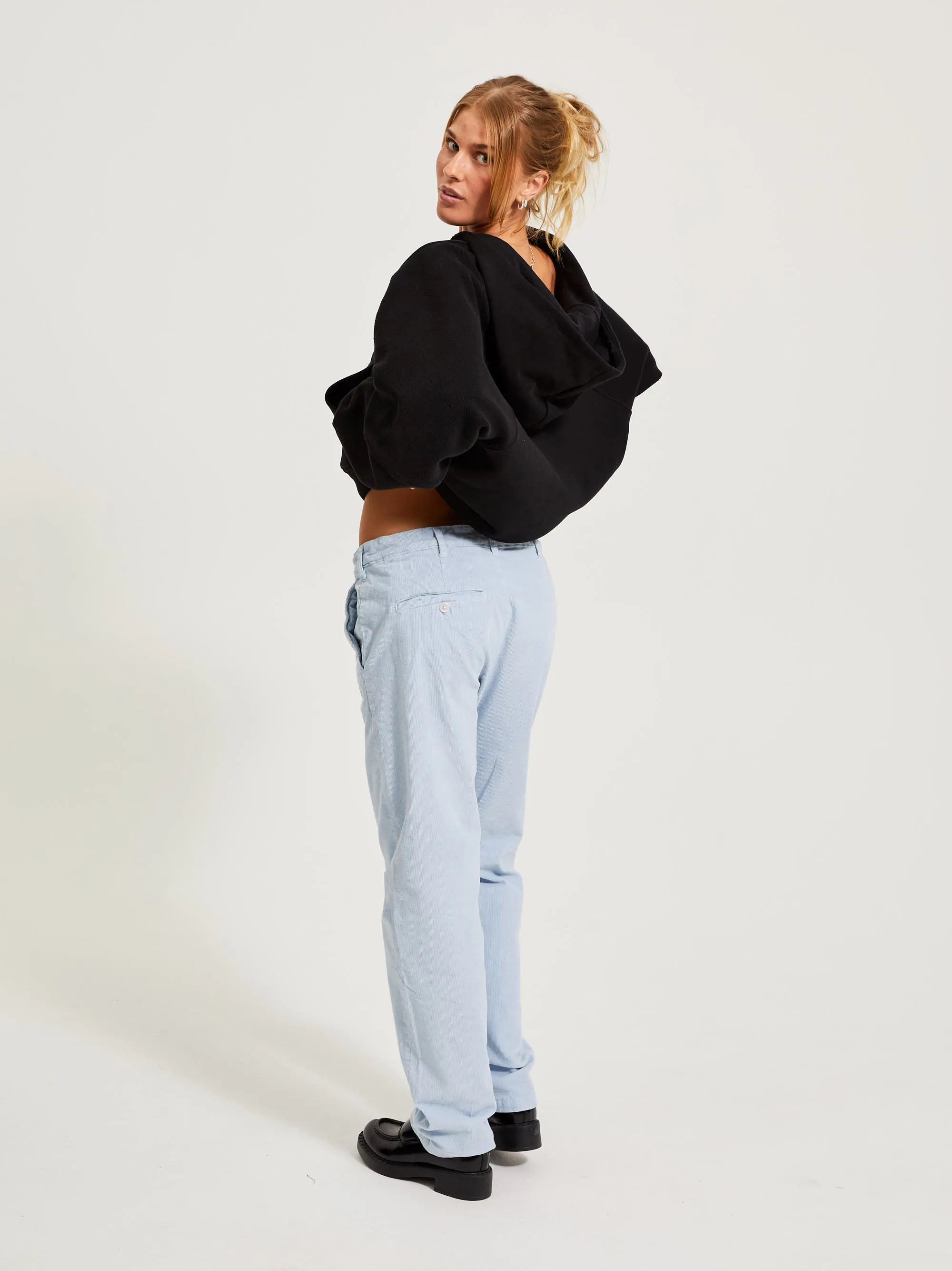 CORDUROY PANTS BABY BLUE