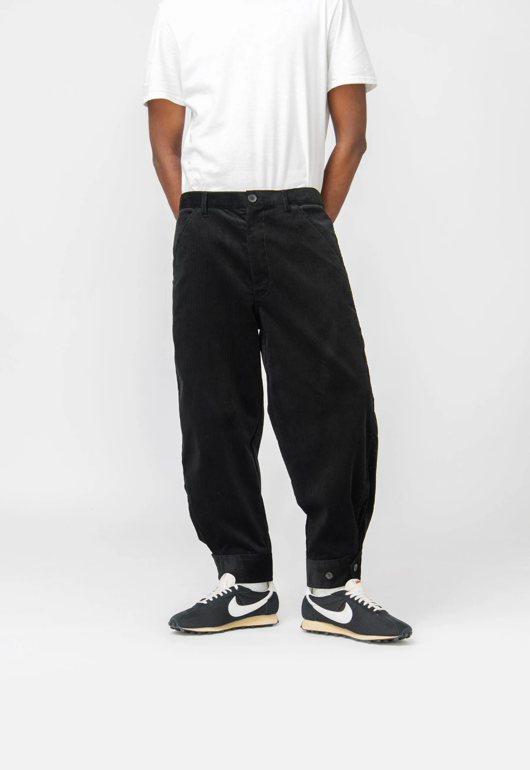 Corduroy Pants Black FN-P001-W24