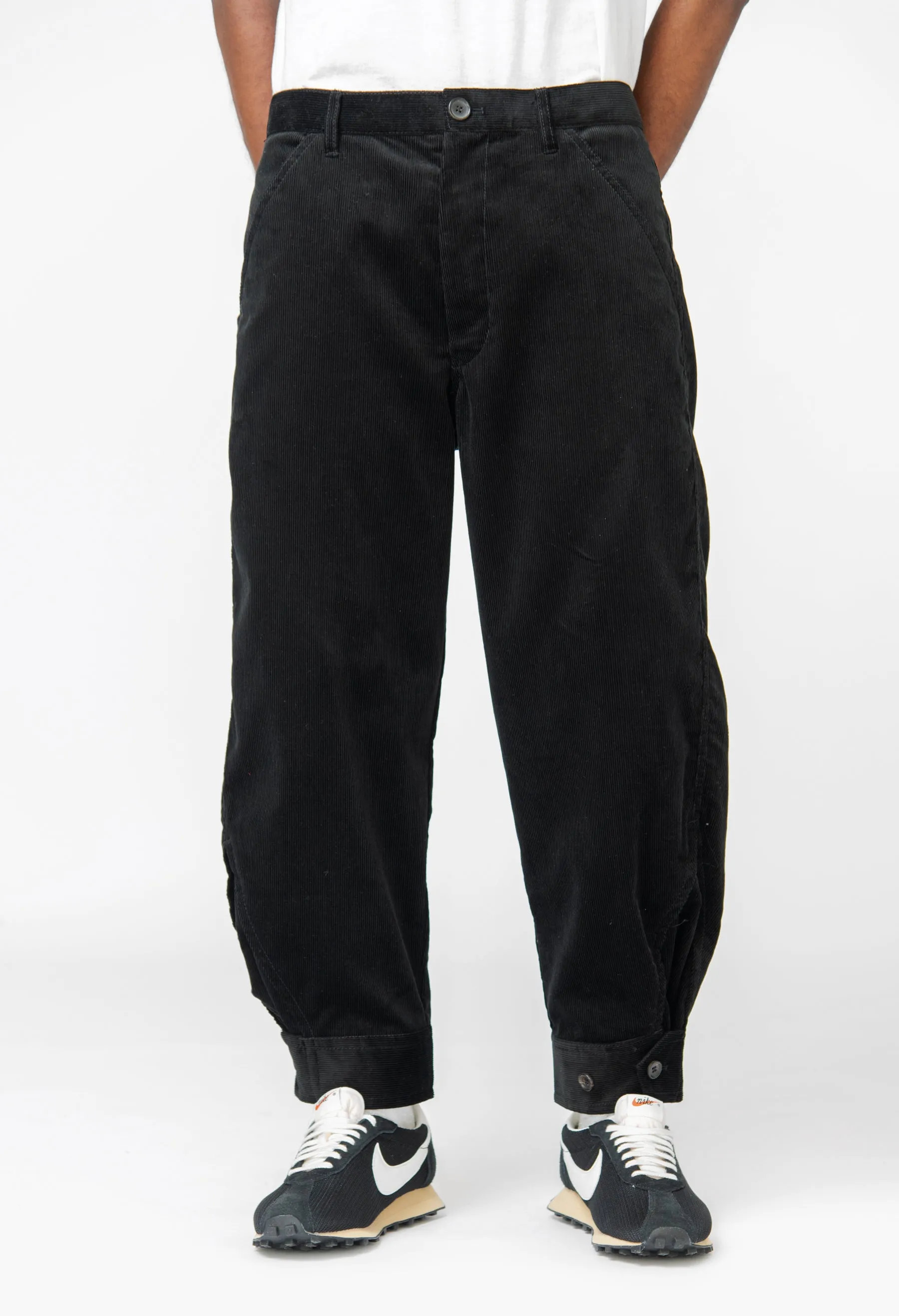 Corduroy Pants Black FN-P001-W24