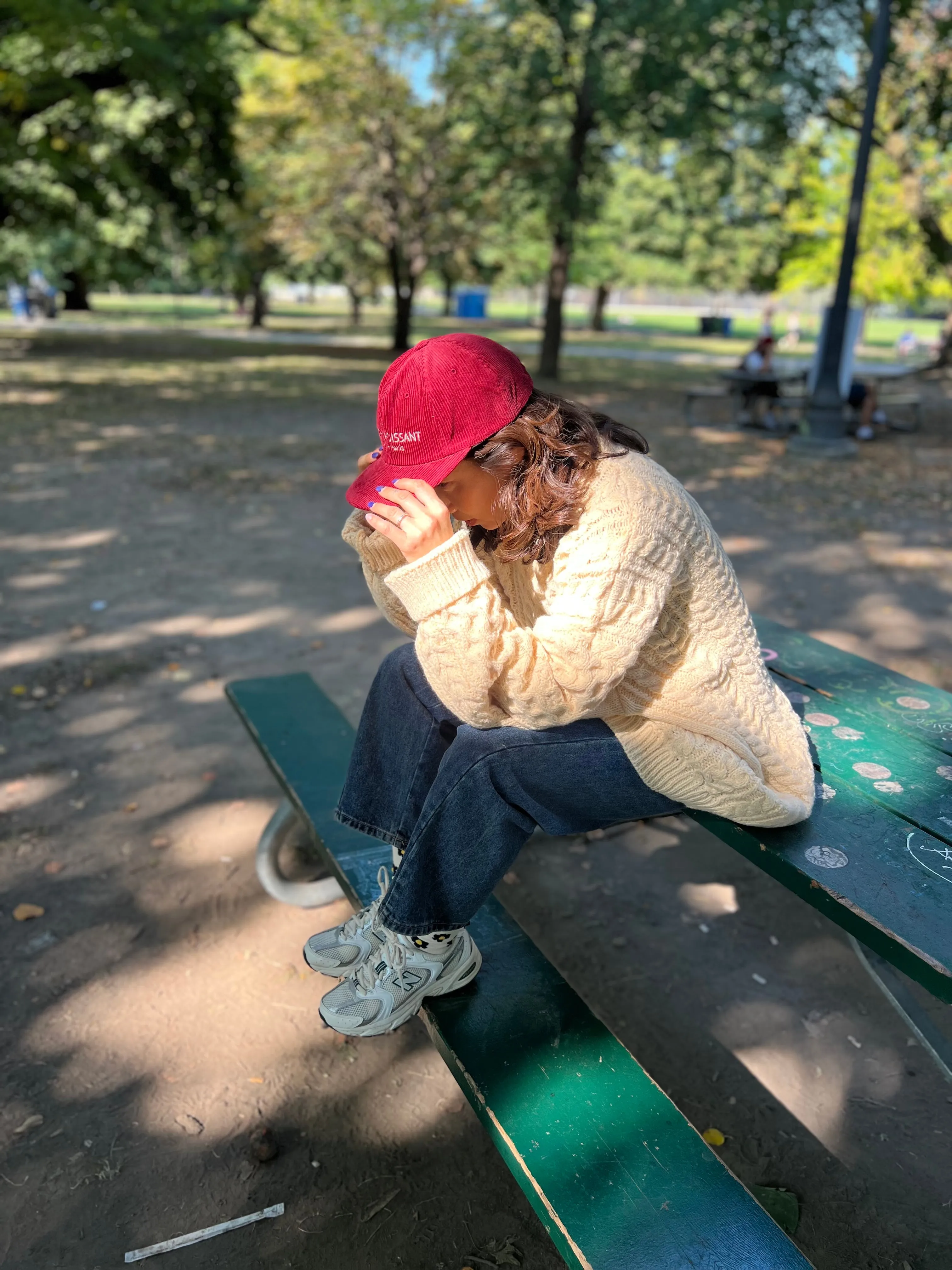 DUO French corduroy cap