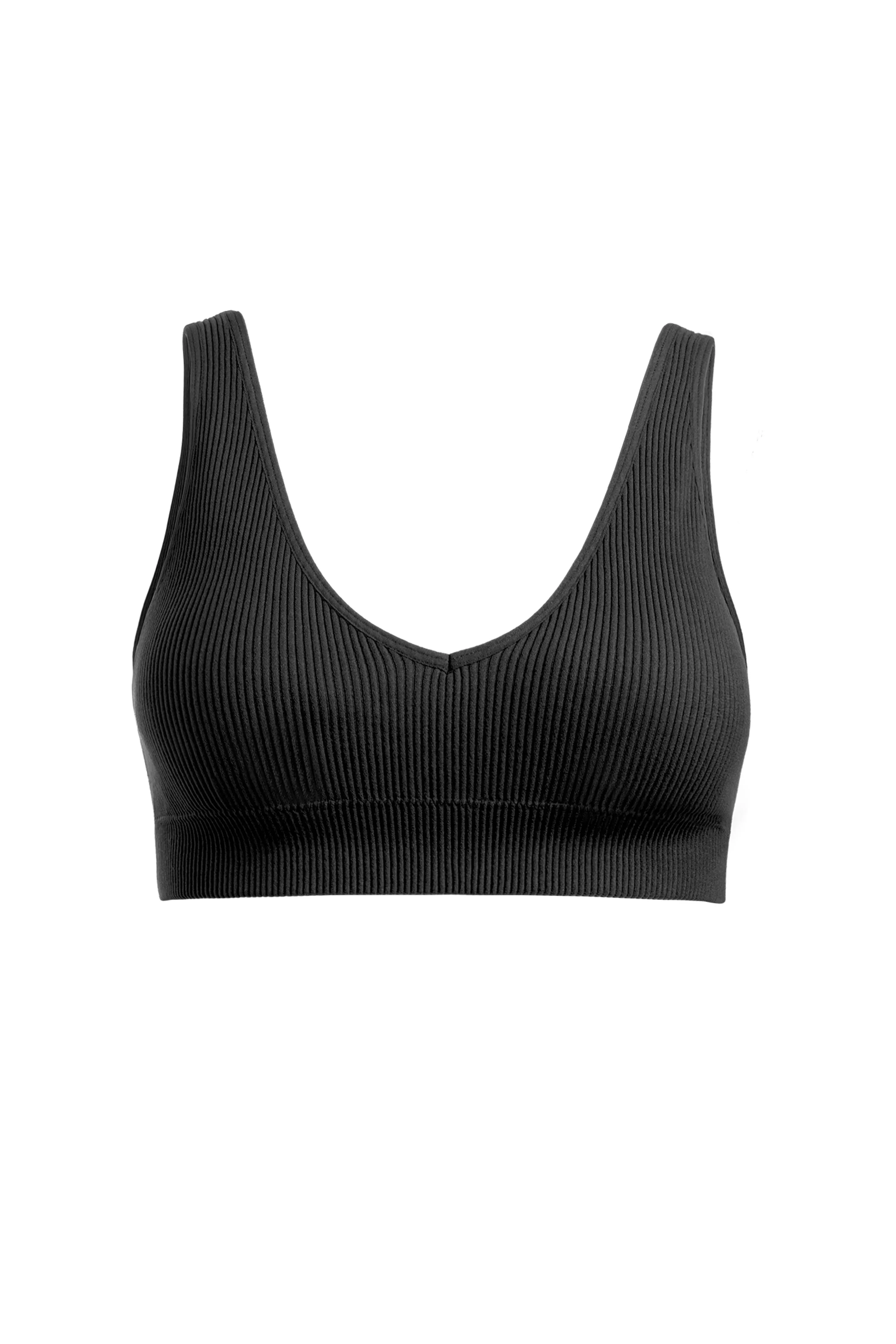 Dynamic Fashion Timeless Padded One Size Rib Bralette