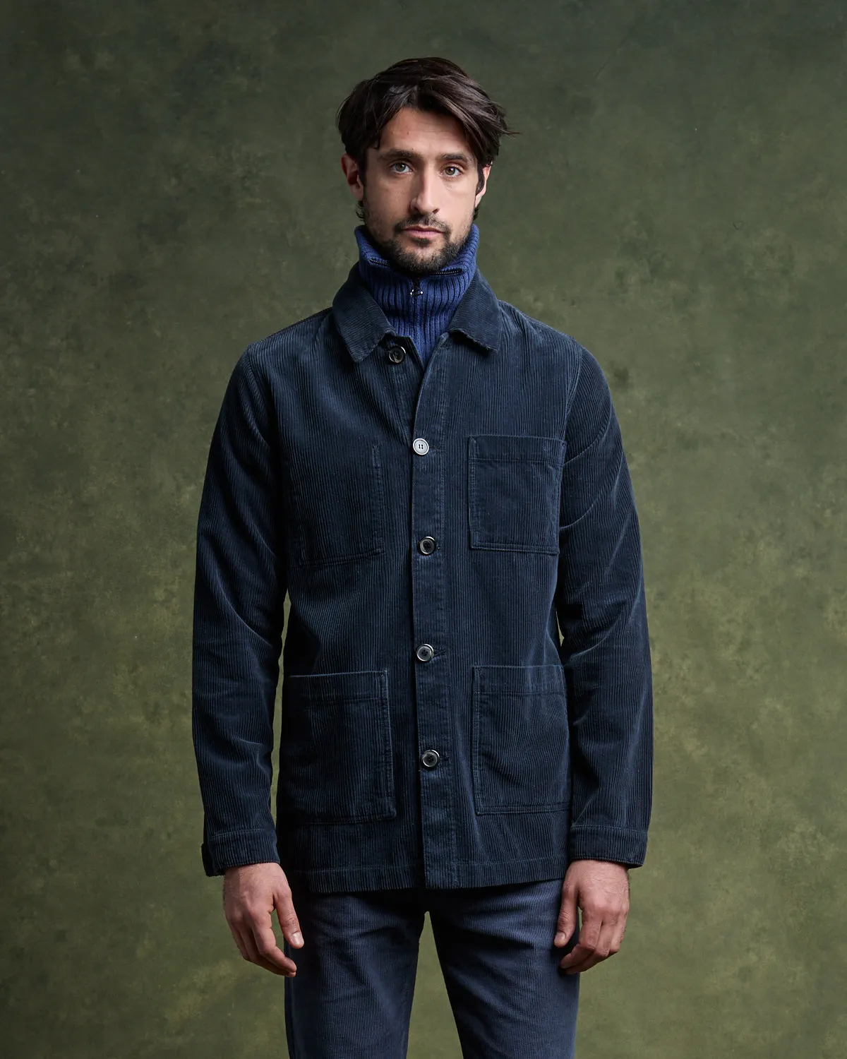 ESTEVE Painter's jacket - Bleu Orage