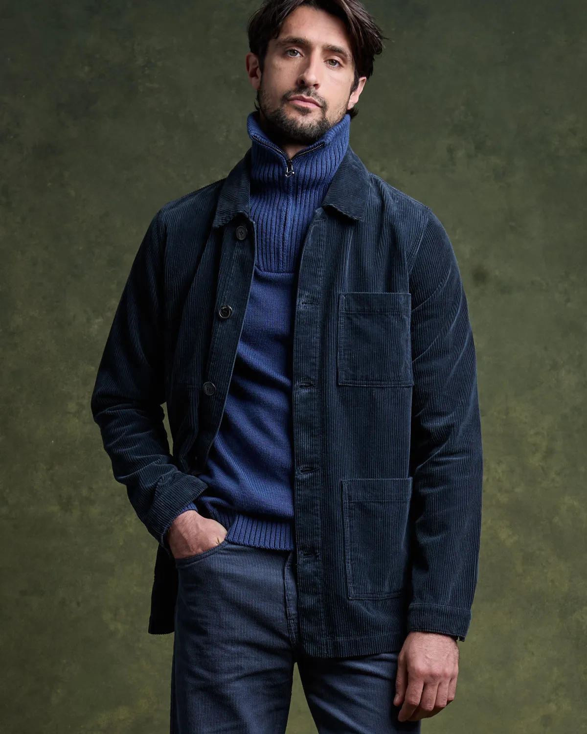 ESTEVE Painter's jacket - Bleu Orage