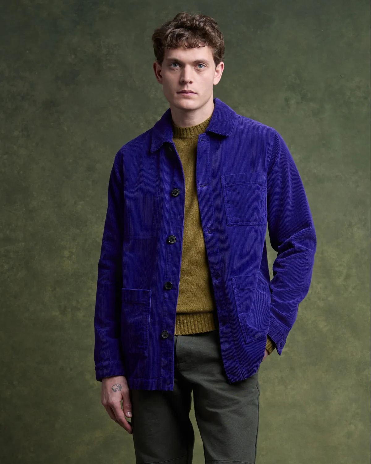 ESTEVE Painter's jacket - Purple