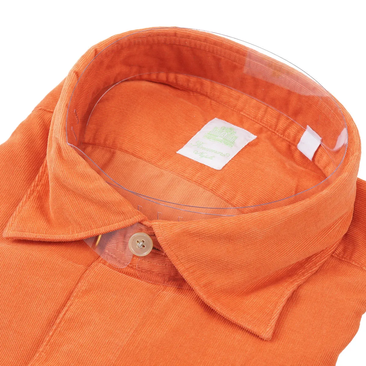 Finamore Corduroy Cotton Sport Shirt