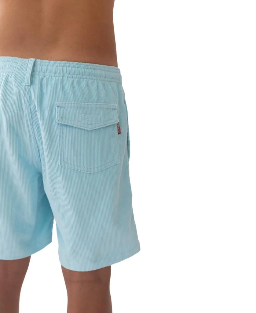 Floyd Elastic Waist Walkshort | Turquoise