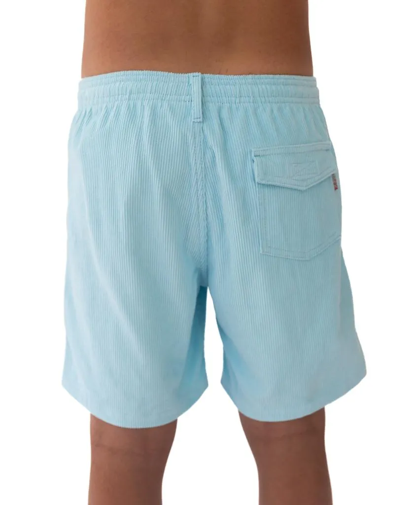 Floyd Elastic Waist Walkshort | Turquoise