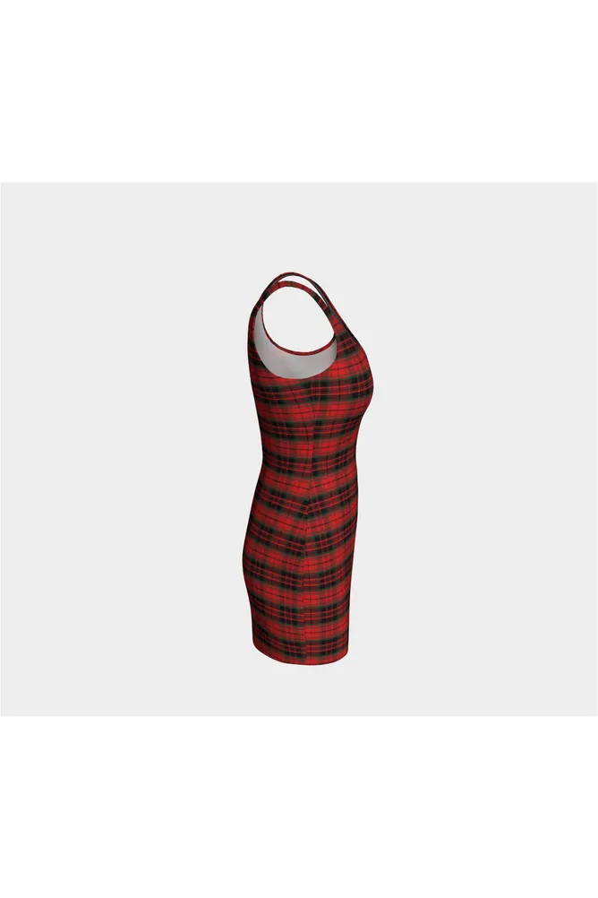 Holiday Plaid Bodycon Dress