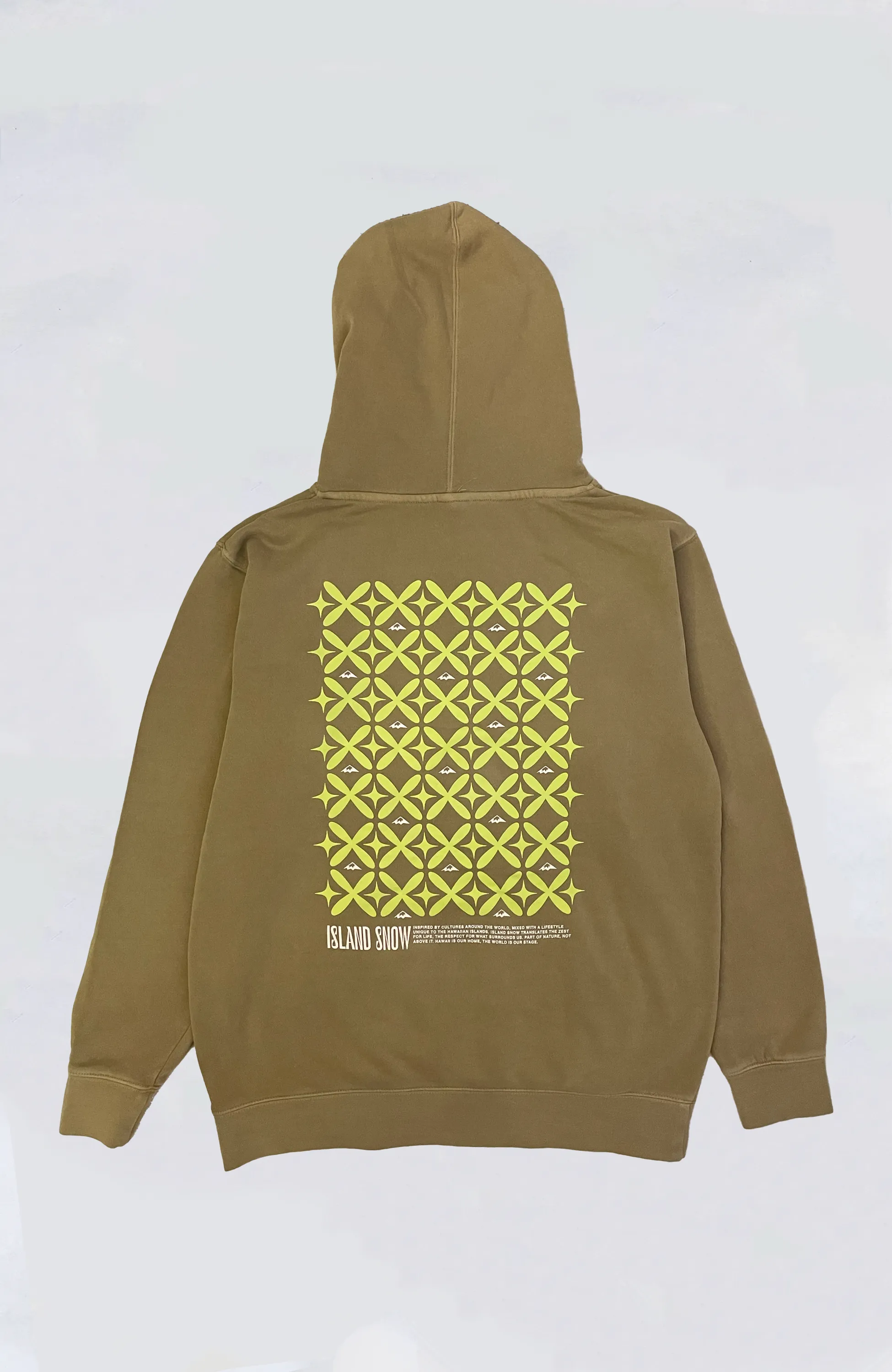 Island Snow Hawaii - IS Mosaic Garment Dyed Hoodie