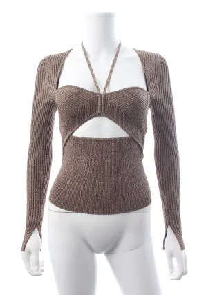 Jonathan Simkhai Alexia Ribbed-Knit Top