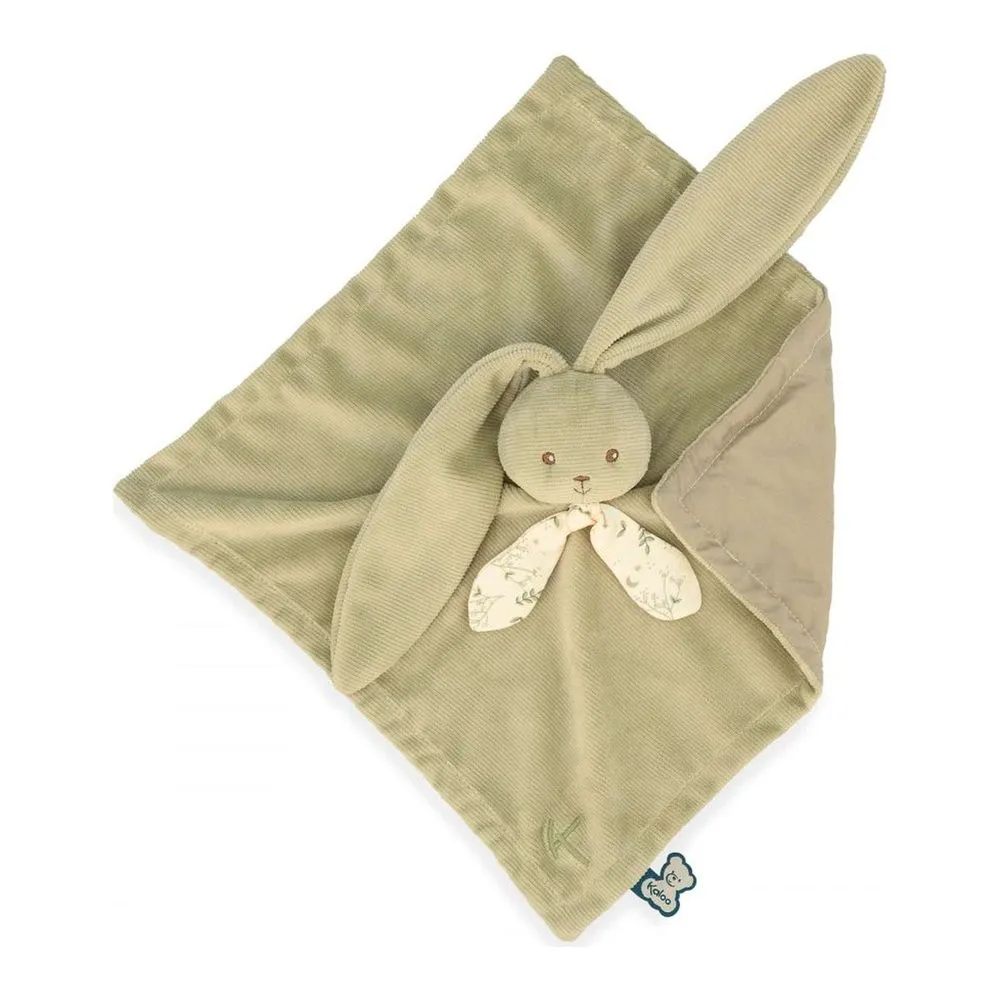 Kaloo Lapinoo Bunny Comforter Plush Toy - Doudou Rabbit Green