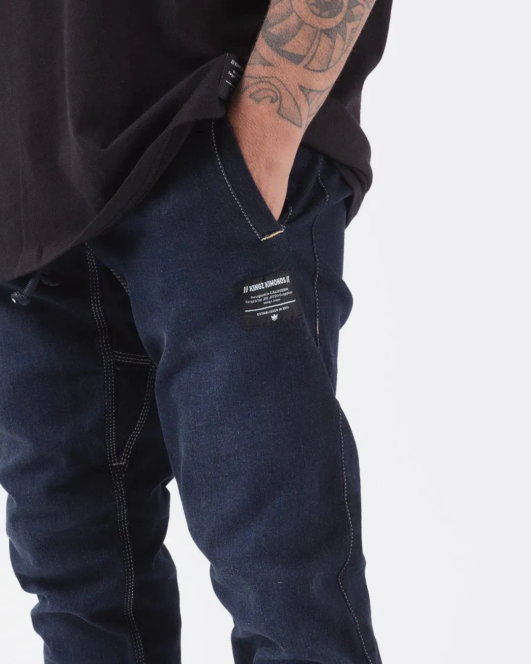 Kingz Casual Denin Gi Pant