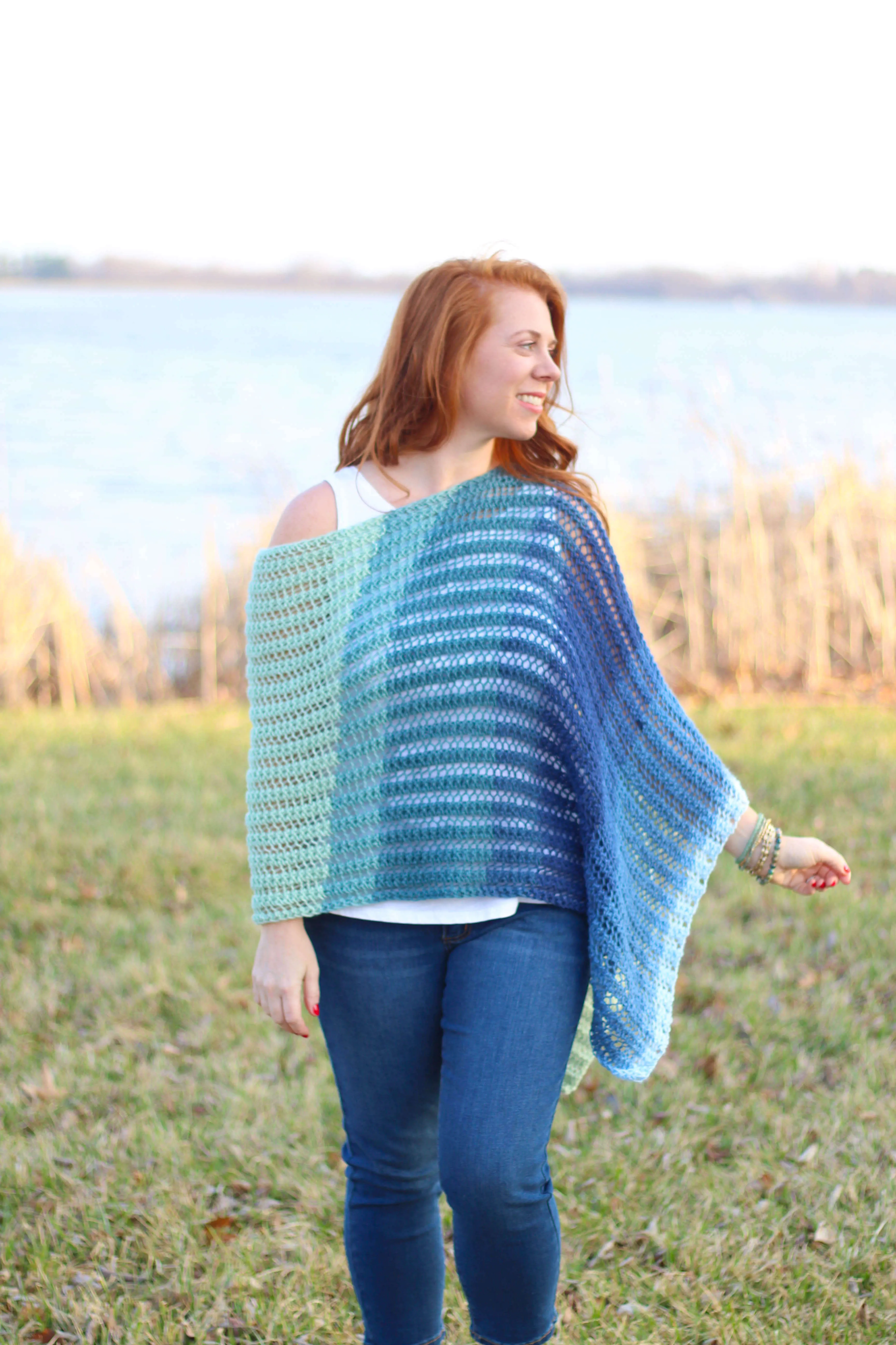 Knit Kit - Easy Breezy Knit Poncho