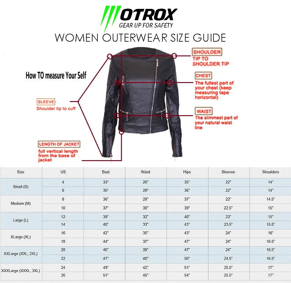 Ladies Leather Jacket Thrilling 2 Motrox Biker Wear