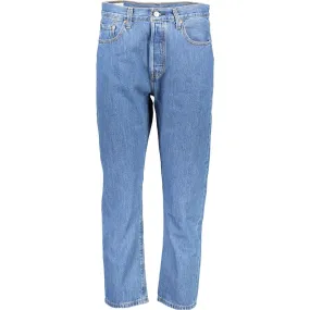 Levi's Blue Cotton Women Jean