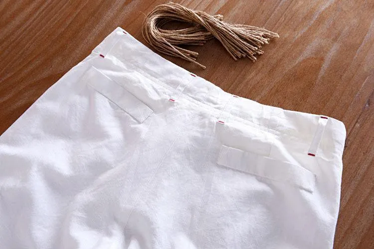 Linen Pants Capri Pants For Men