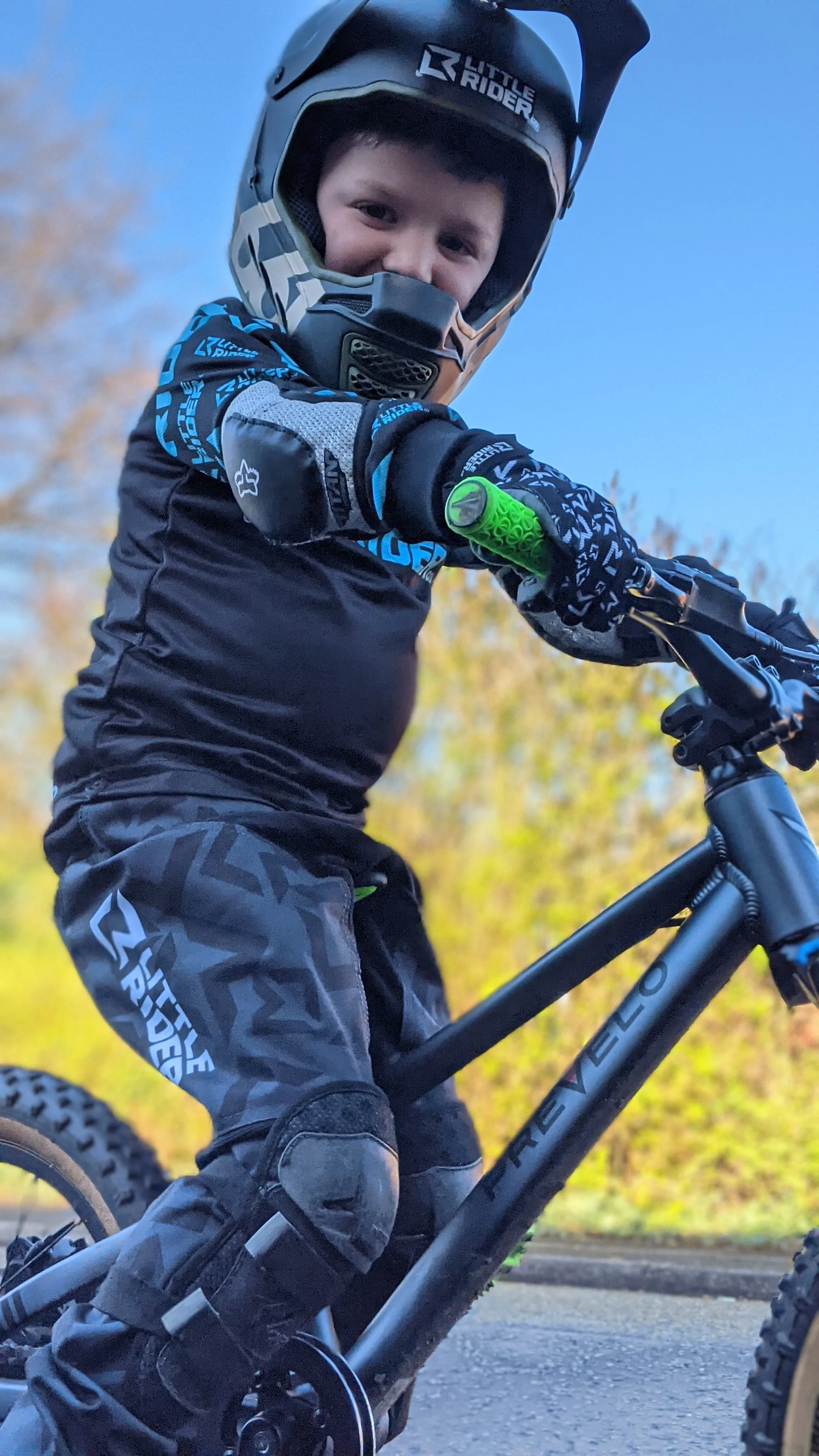 Little Rider Co Kids Bike Pants - Classic Tech Series - STEALTH