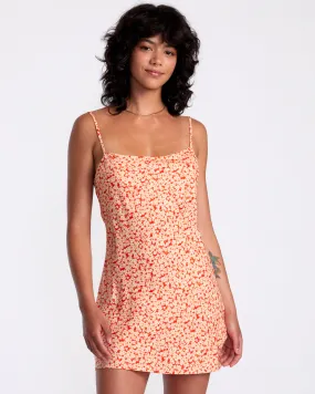 Macarthur Midi Dress - Orange.Com