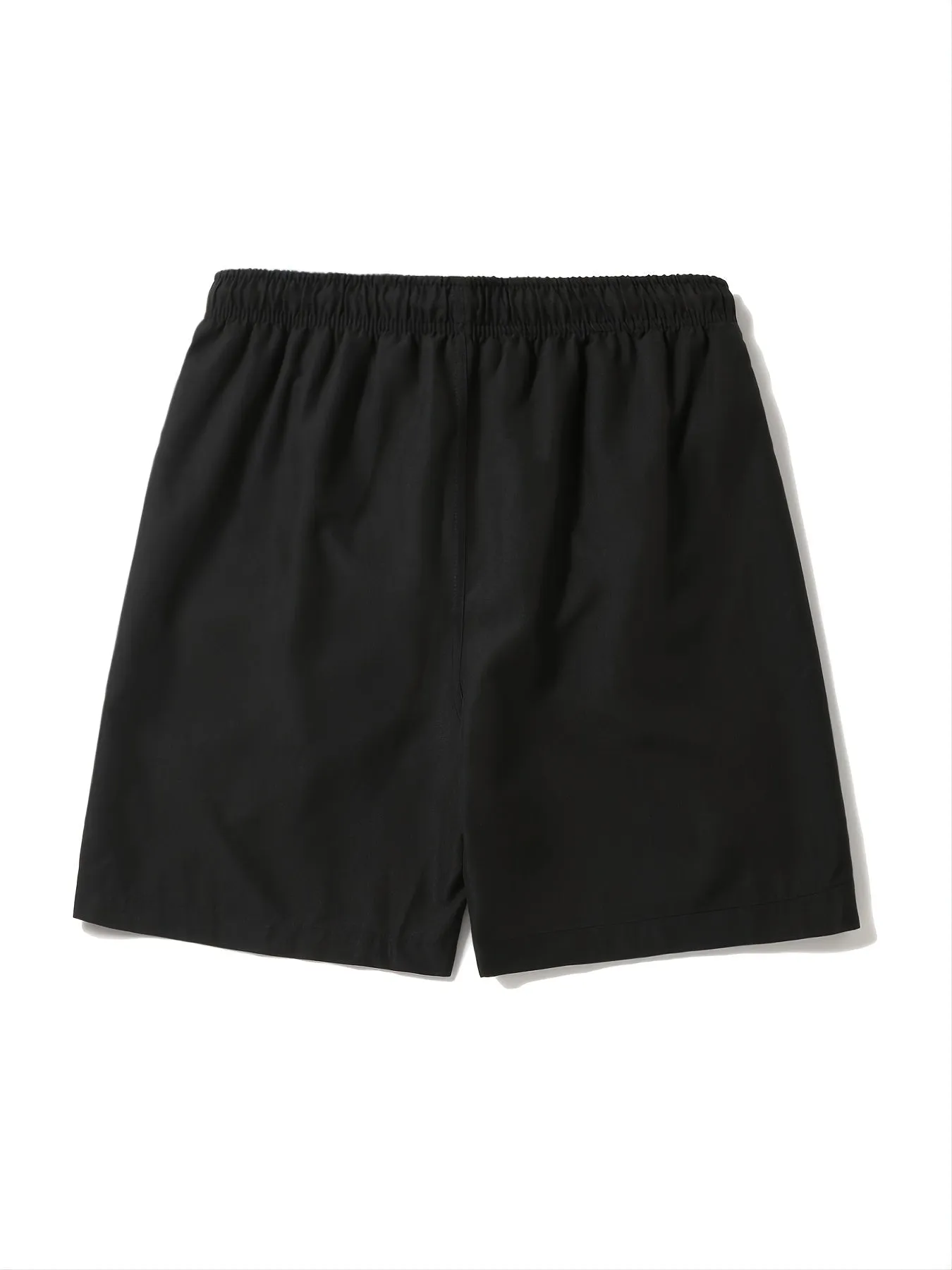 Men's Casual Simple Black Sports Short Pants