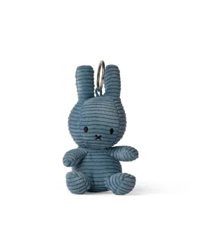 Miffy Keychain Corduroy Aviator Blue 10cm