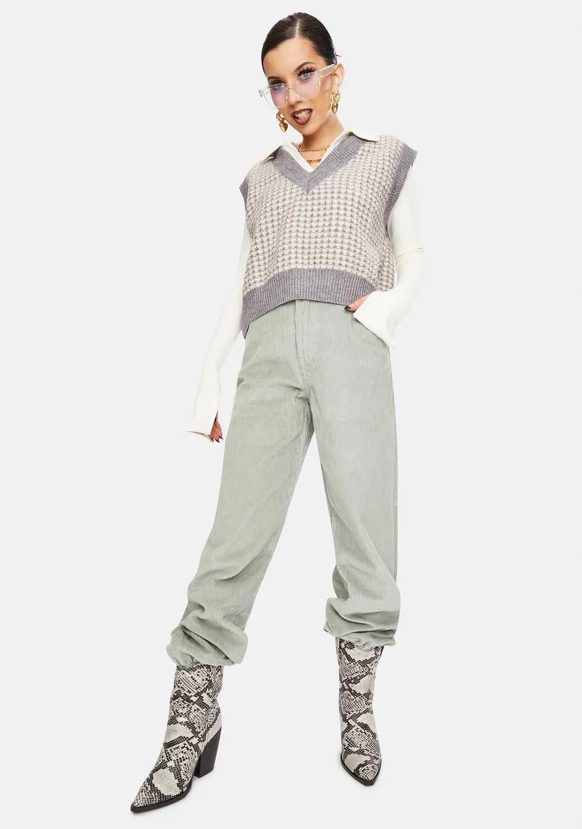 Mint Harriet Corduroy Pants