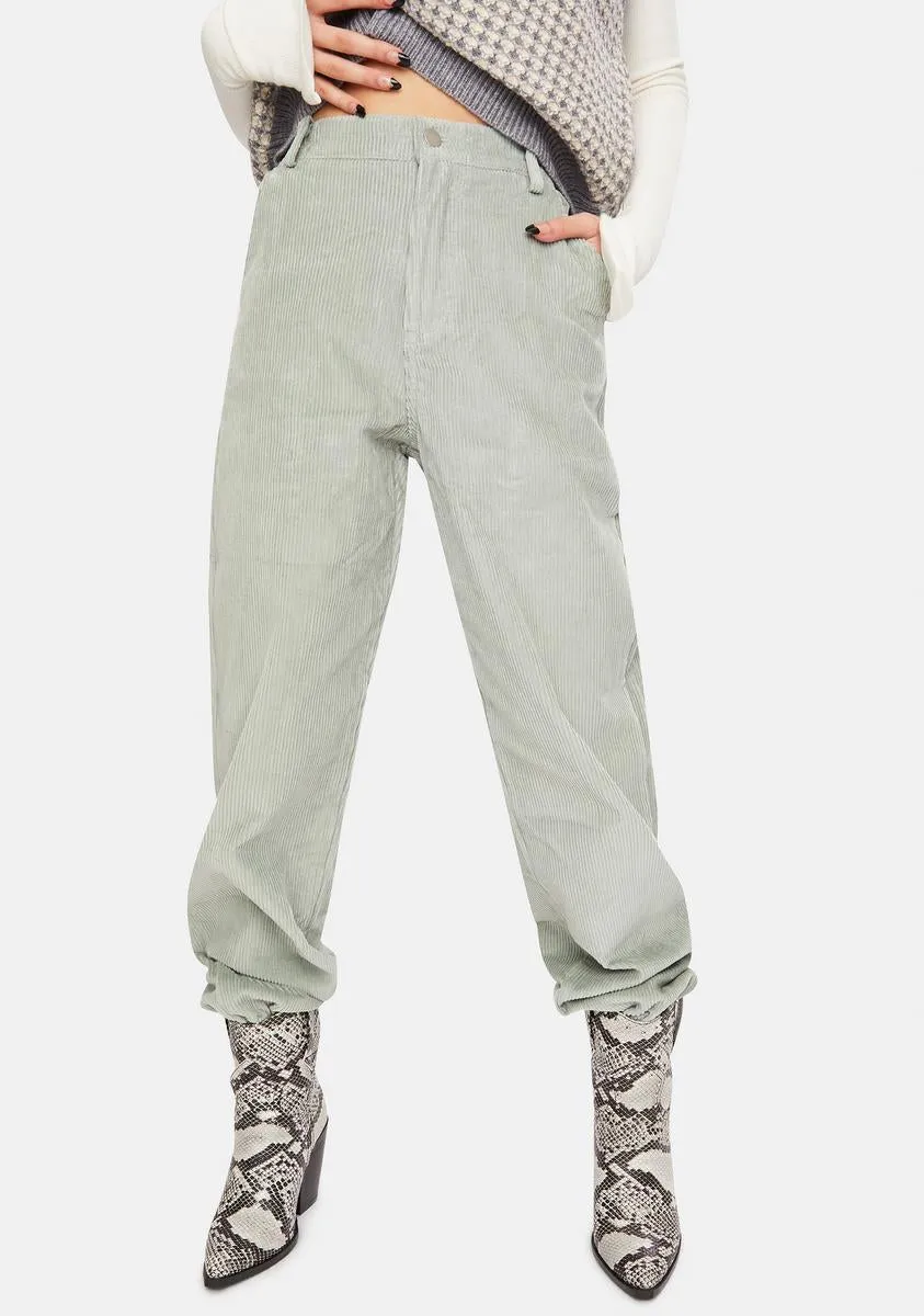 Mint Harriet Corduroy Pants