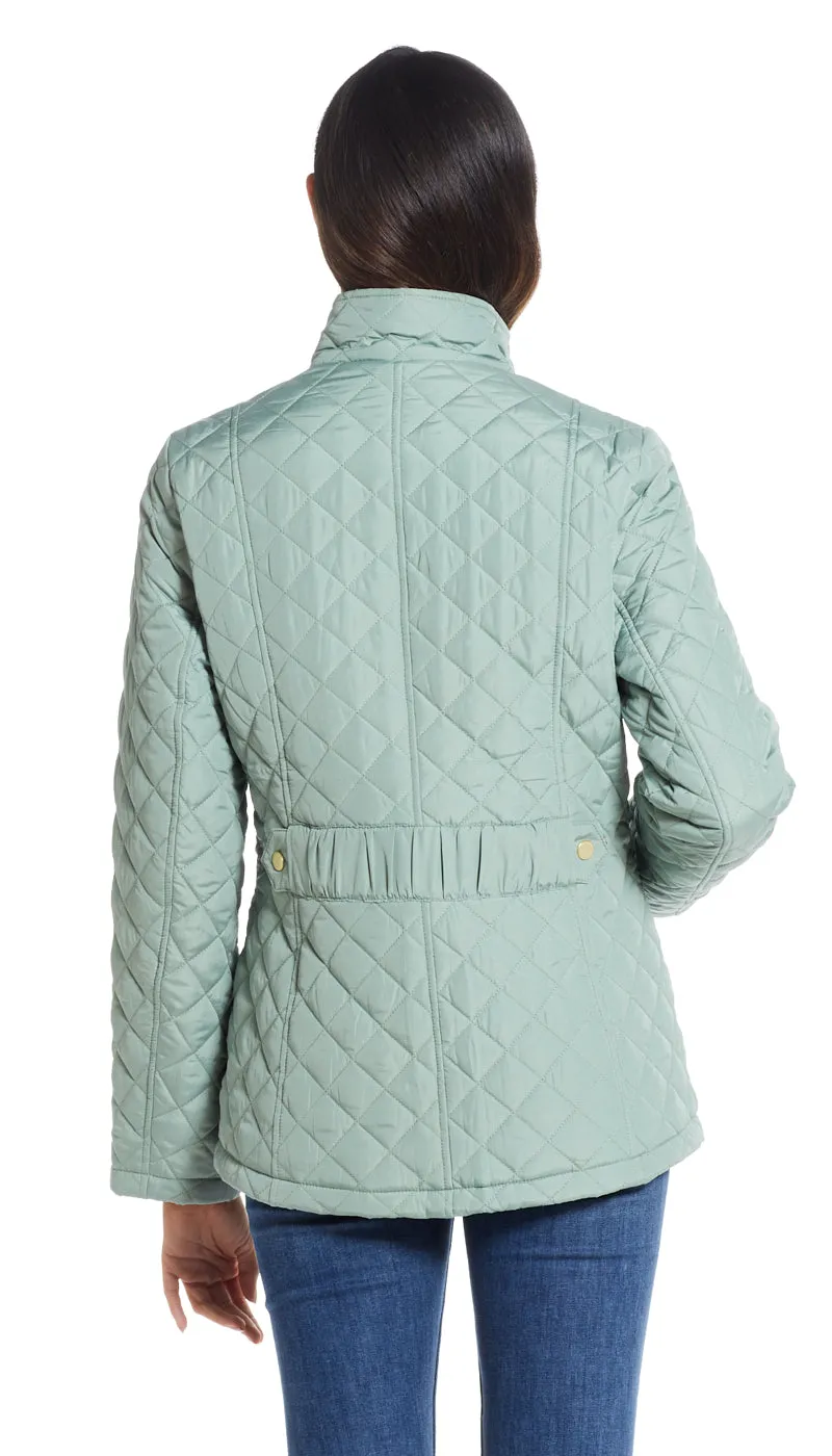 MODERN QUILTED BARN JACKET