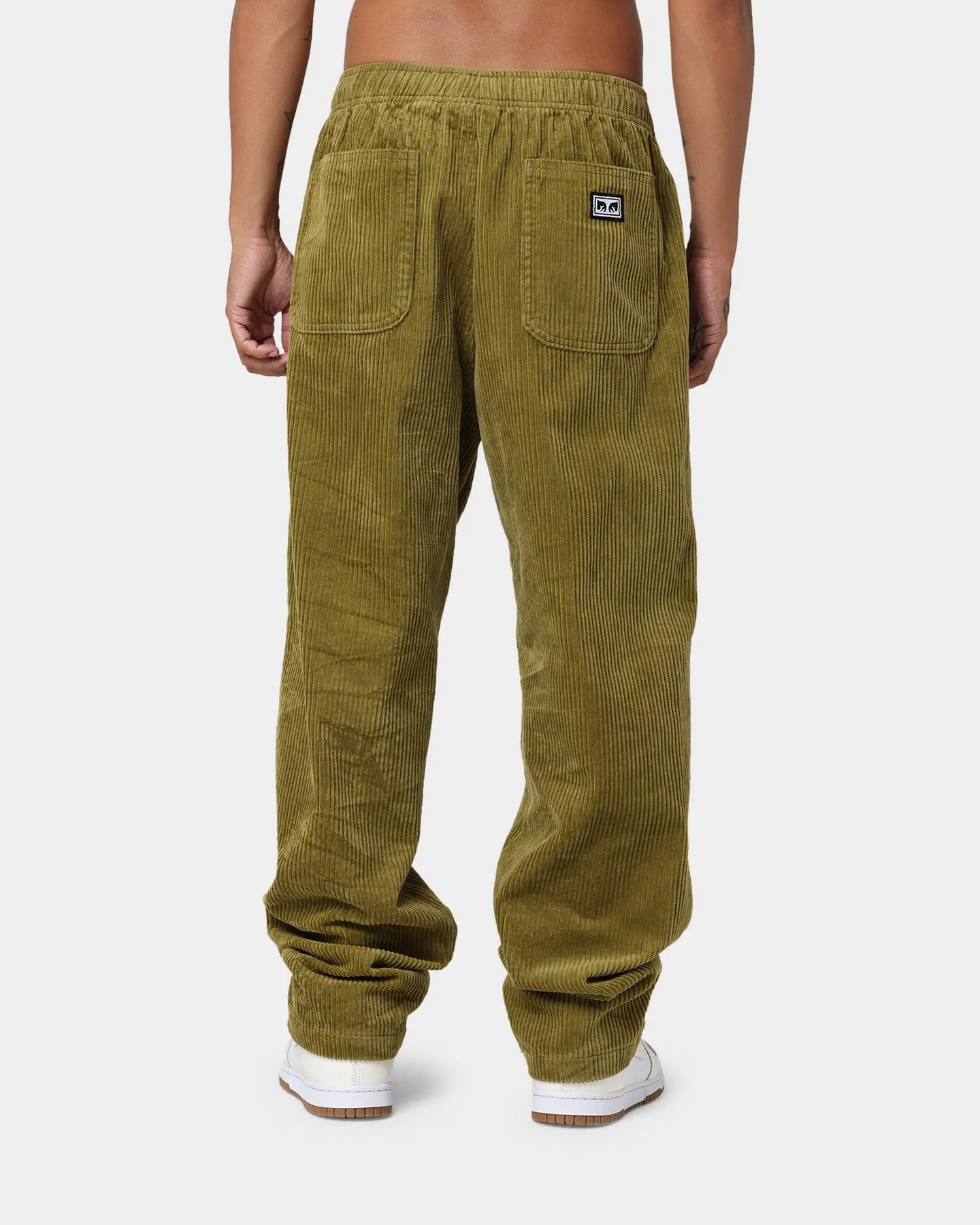 Obey Easy Cord Pants Olive Oil