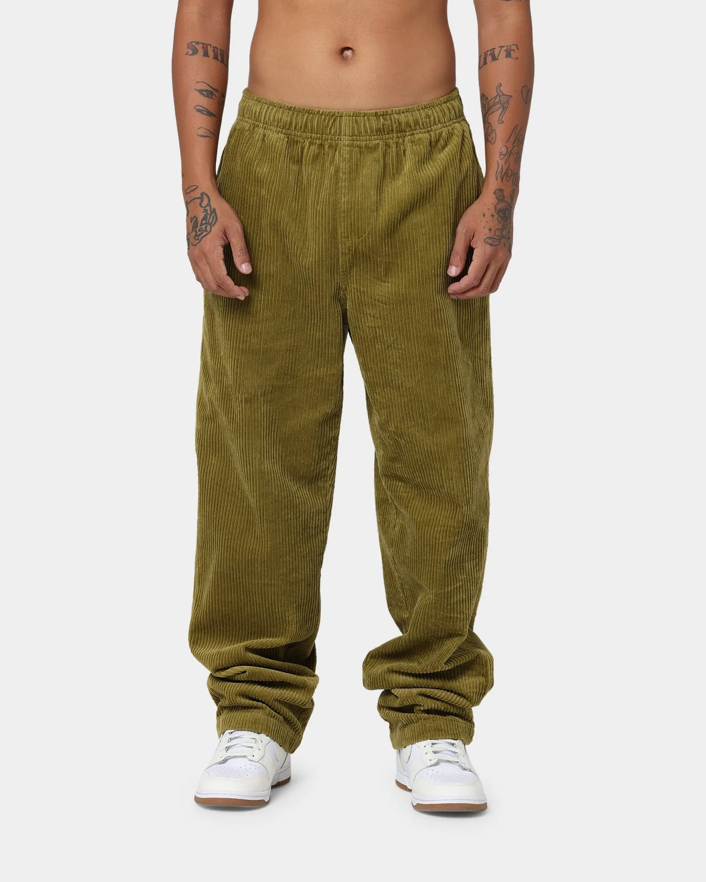 Obey Easy Cord Pants Olive Oil